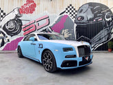 Rolls-Royce Wraith 2014 2015 2016 2017 2018 2019 2020 2021 & Dawn 2016 2017 2018 2019 2020 2021 with Aftermarket Parts - M Style Fenders Trim Pre-preg Carbon Fiber / FRP from Aero Republic